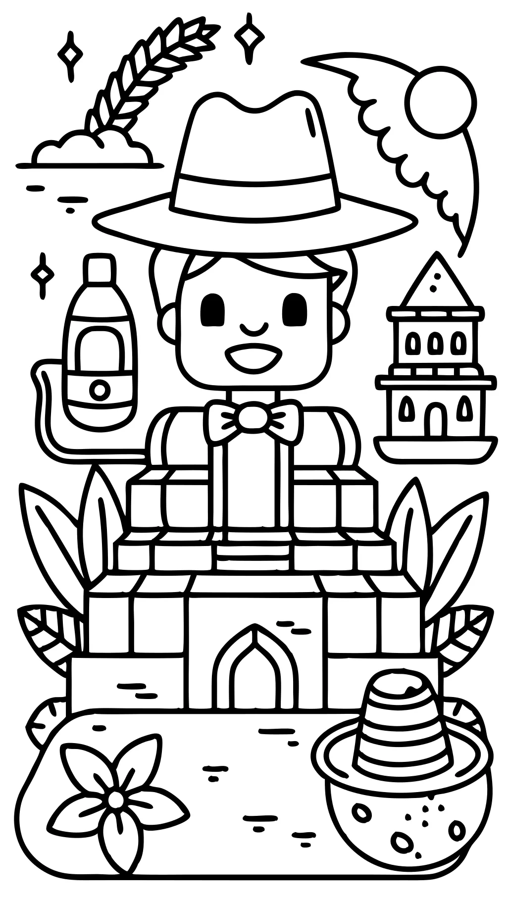 coloring pages indiana jones